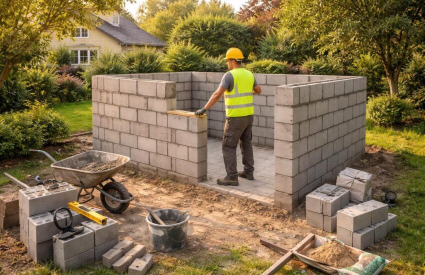 découvrez si la construction d'un abri de jardin en parpaing nécessite une autorisation administrative et quelles sont les règles à respecter pour bâtir en toute légalité.