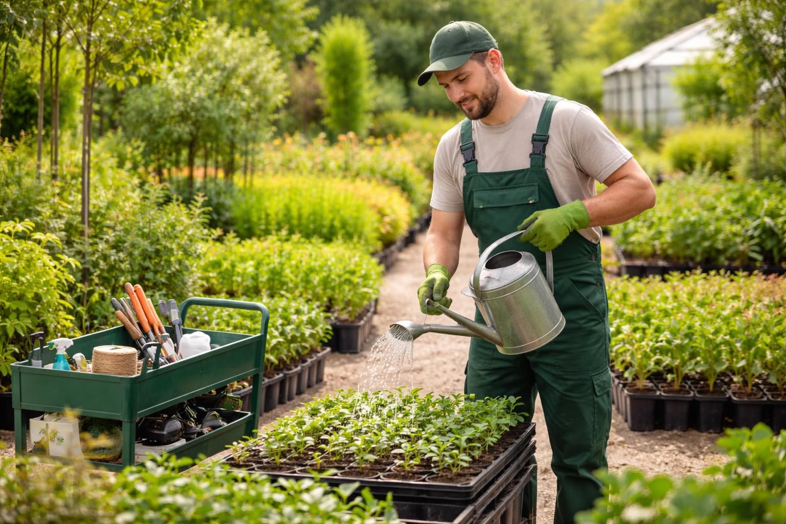 découvrez les missions quotidiennes d'un pépiniériste et les travaux essentiels réalisés au jardin pour cultiver et entretenir les plantes avec soin.