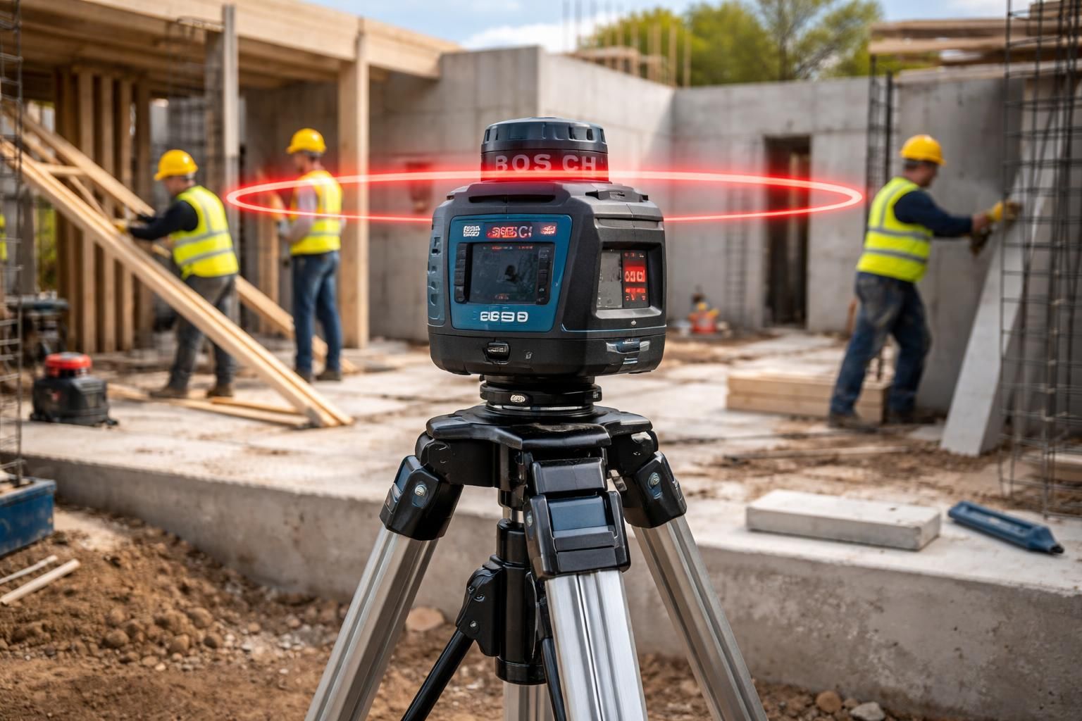 découvrez le niveau laser bosch pro 360, l'outil indispensable pour réaliser des mises à niveau précises et rapides sur tous vos projets de construction et rénovation.