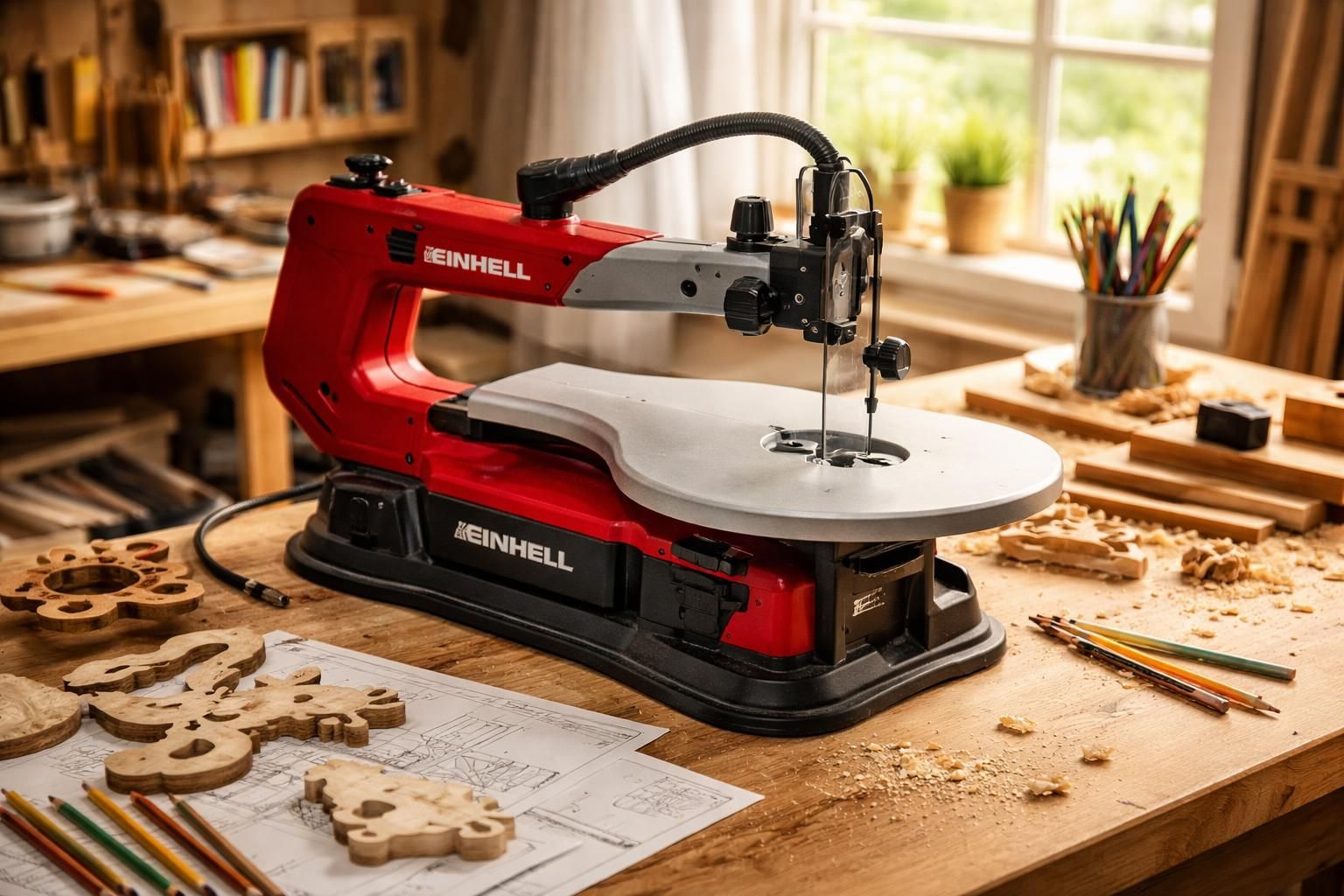 découvrez notre avis complet sur la scie à chantourner einhell, un outil idéal pour les créatifs souhaitant allier précision et facilité d'utilisation dans leurs projets.