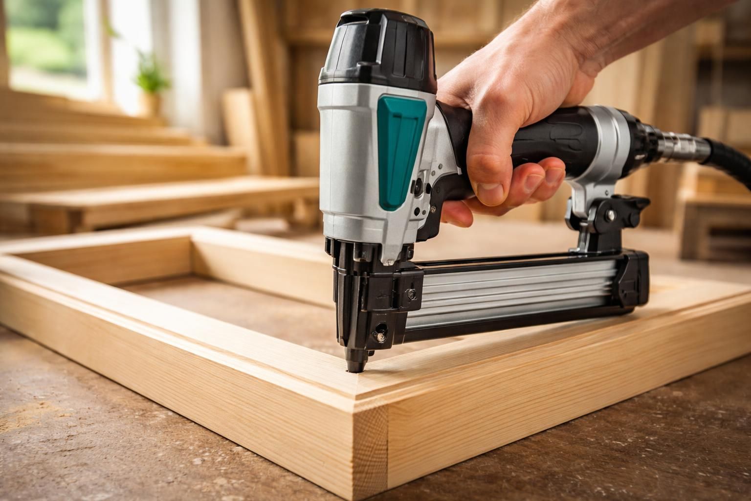 découvrez le test complet du cloueur makita af505n, l'outil idéal pour une finition impeccable de vos menuiseries. performance, précision et fiabilité au rendez-vous.