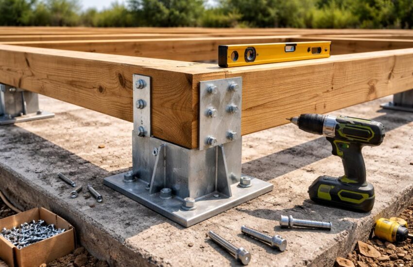 découvrez les meilleures techniques pour ancrer et fixer solidement vos constructions en bois, assurant stabilité et durabilité à vos structures.