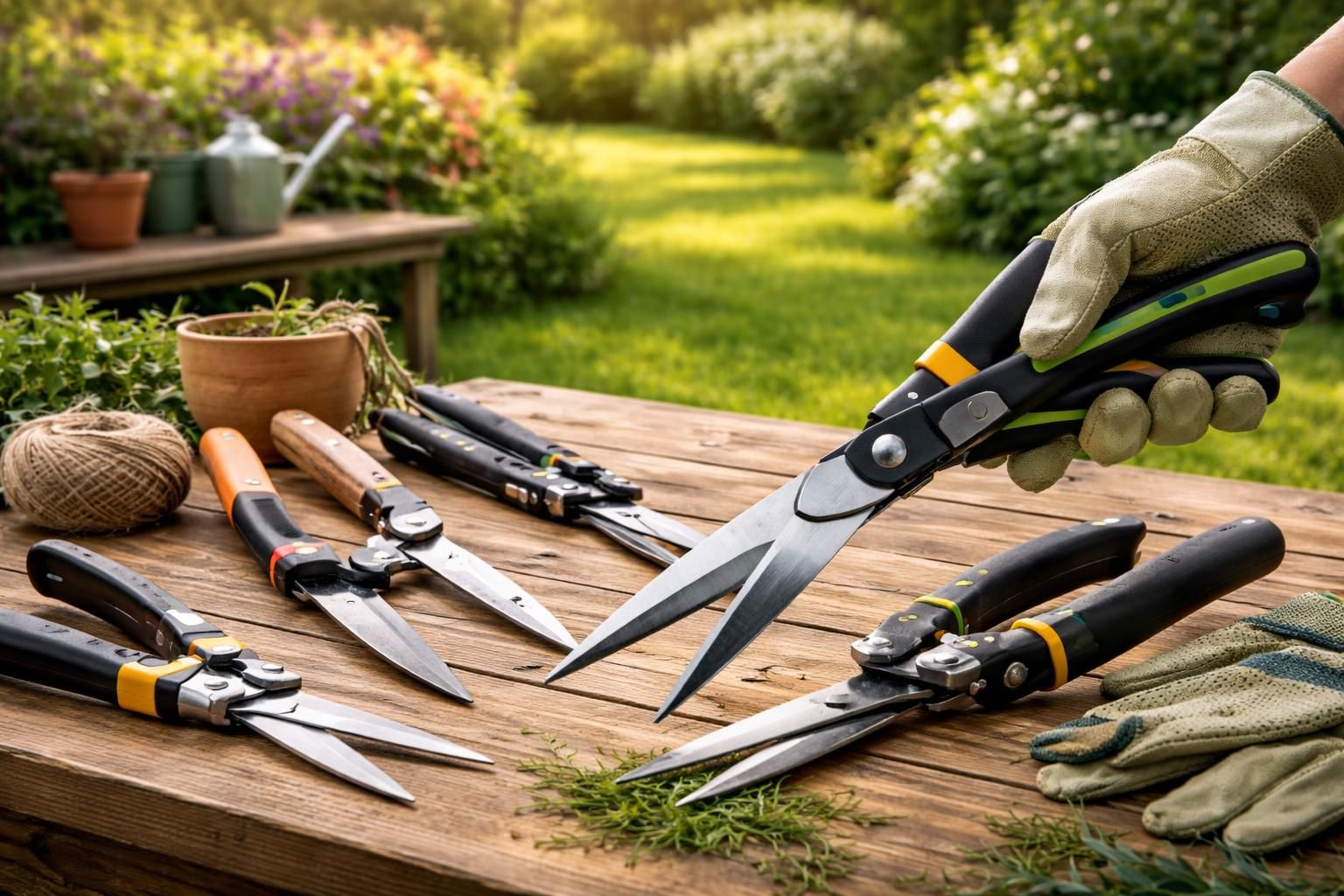 découvrez notre guide complet pour choisir la meilleure cisaille à gazon manuelle du marché et entretenir votre jardin avec précision et facilité.