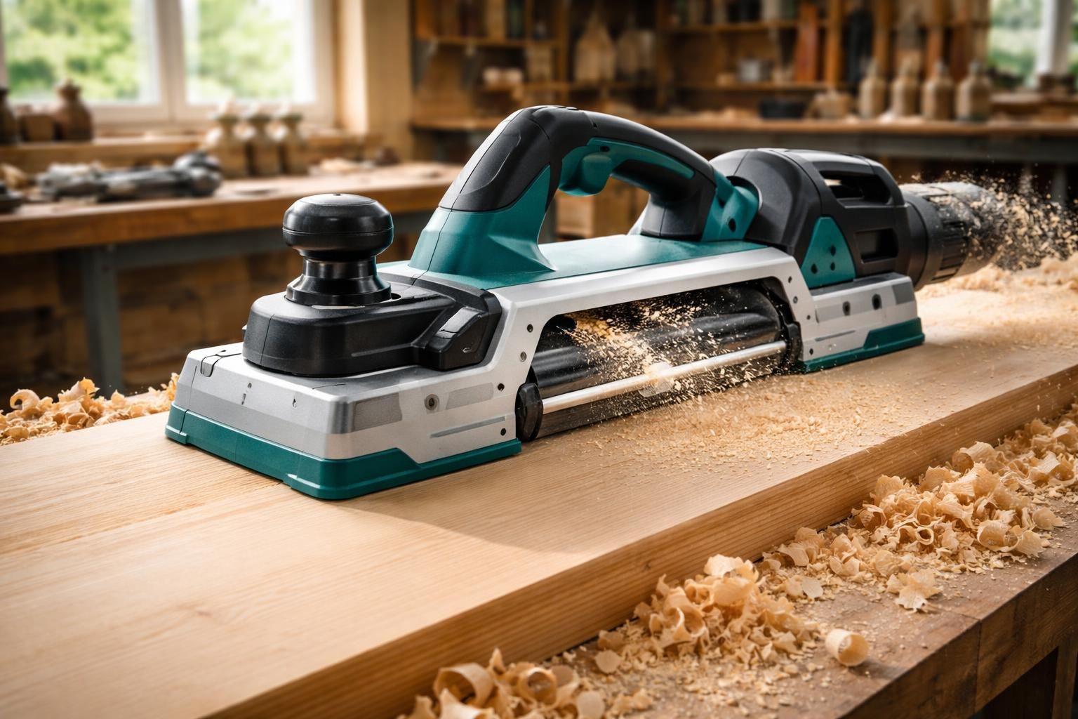 découvrez notre rabot électrique grande largeur, l'outil idéal pour travailler efficacement les grandes surfaces en bois avec précision et rapidité.