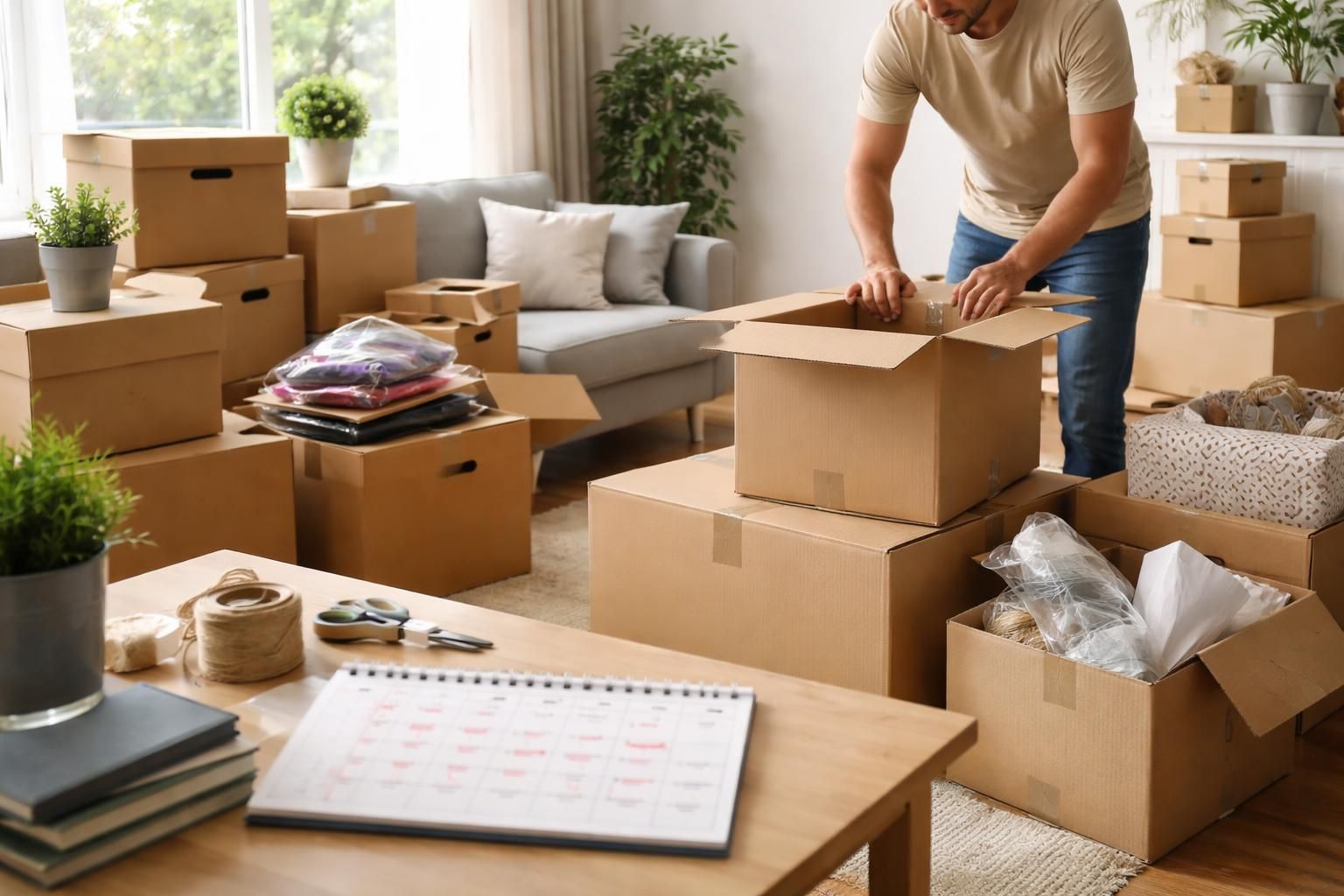 découvrez combien de jours prévoir pour préparer efficacement vos cartons de déménagement et organiser votre départ sans stress.