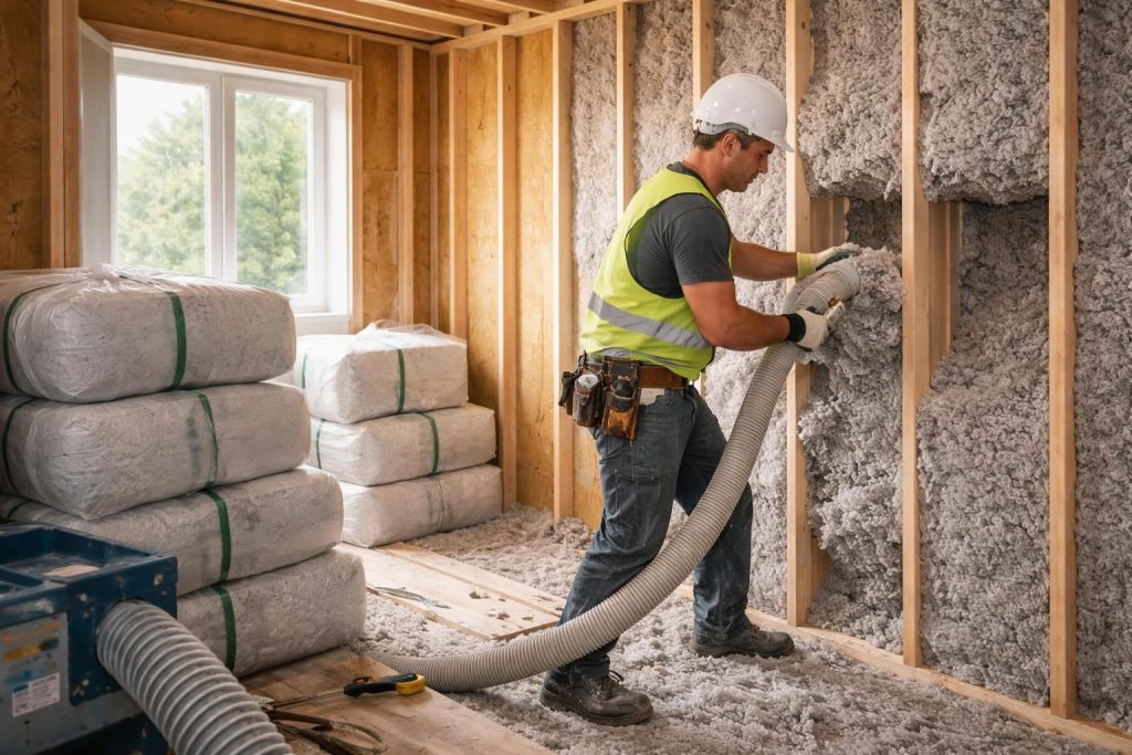 découvrez combien de sacs de ouate de cellulose sont nécessaires au m² pour optimiser l'isolation thermique et maximiser l'efficacité énergétique de votre habitat.