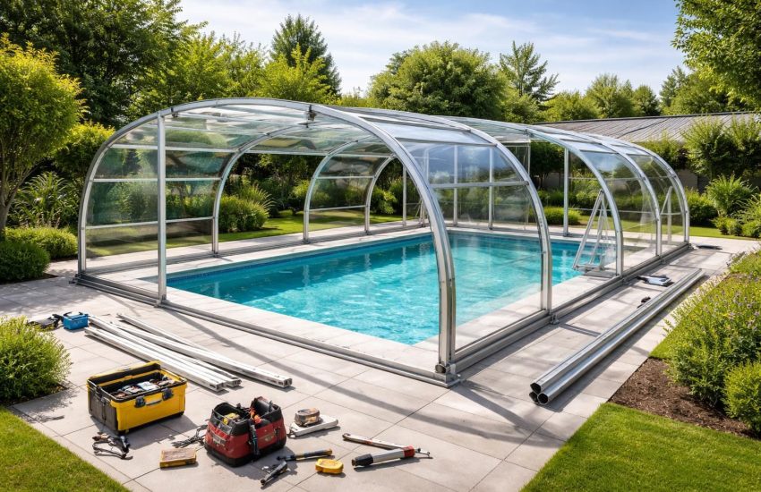 découvrez comment fabriquer un abri piscine en polycarbonate facilement pour protéger votre piscine des intempéries et prolonger sa durée de vie.