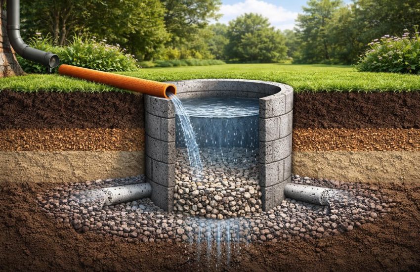 découvrez notre guide ultime pour créer un schéma fonctionnel d'un puits perdu, étape par étape, afin d'assurer une gestion efficace des eaux pluviales.